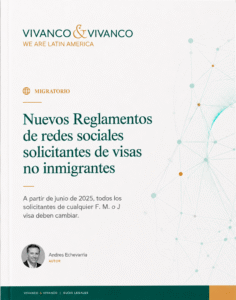 Nuevos Reglamentos de redes sociales solicitantes de visas no inmigrantes